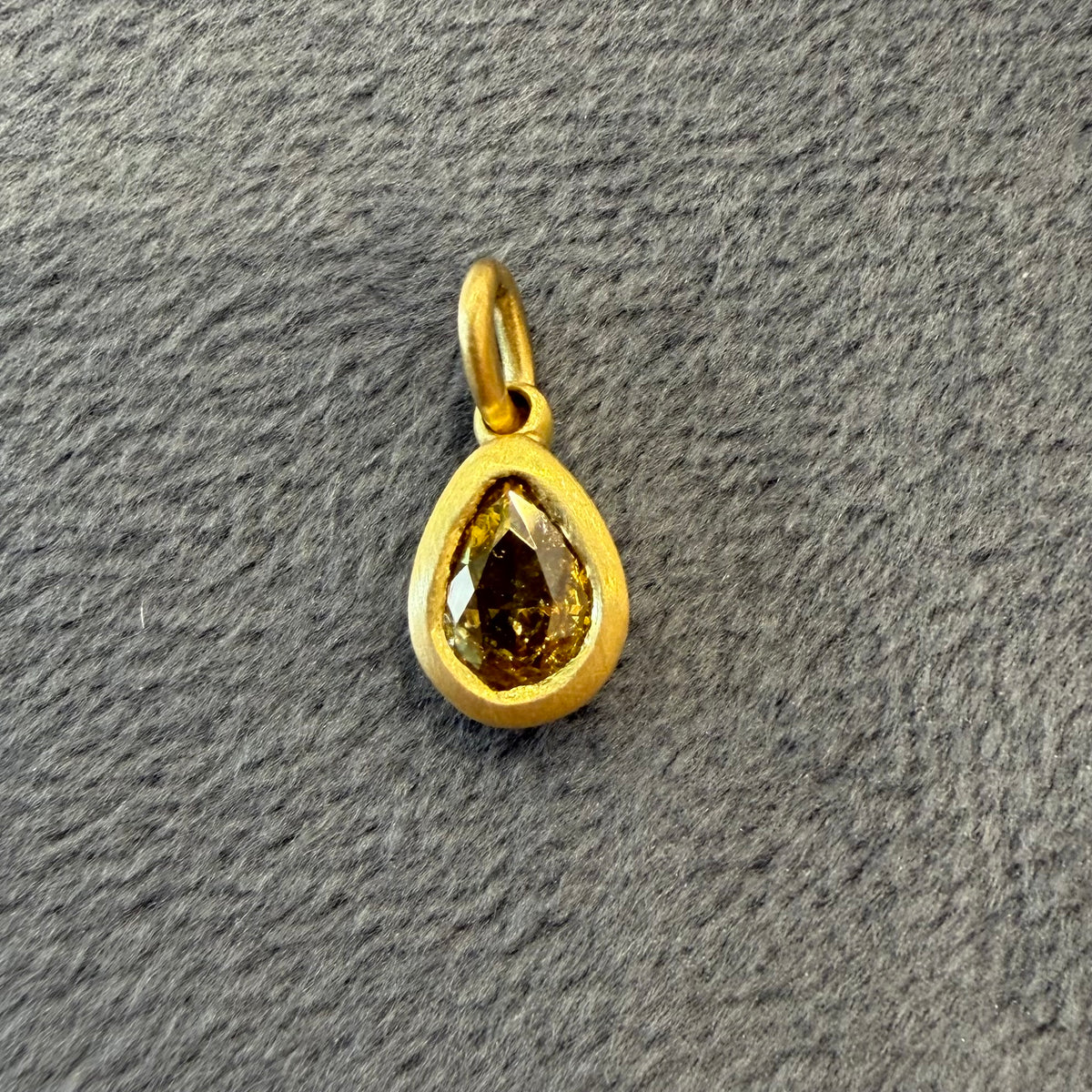 yellow diamond city pendant charm
