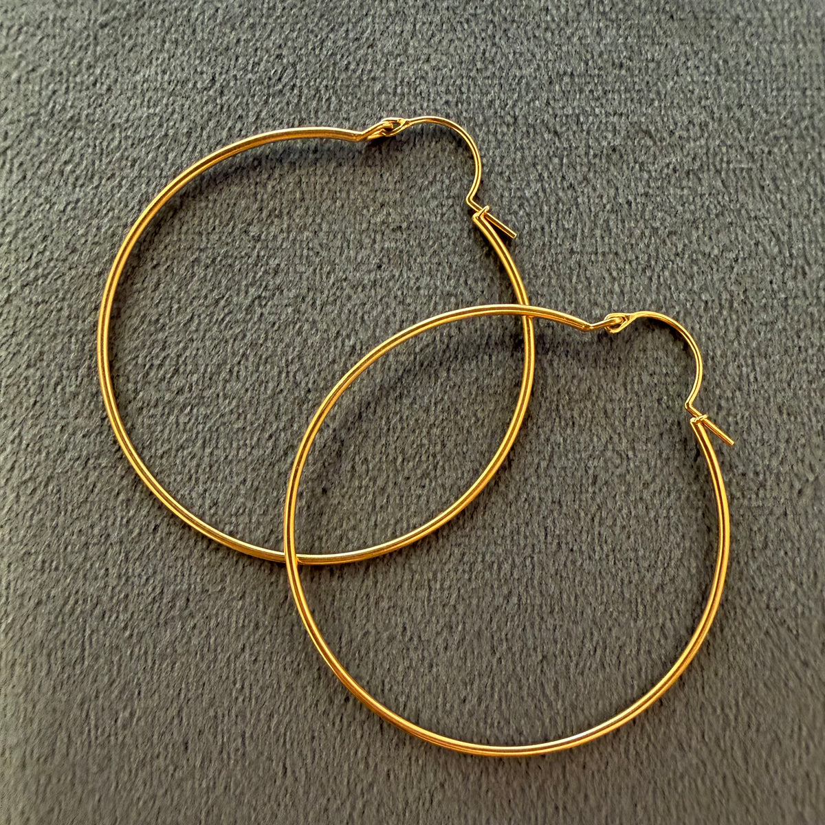 valance hoop earrings - large