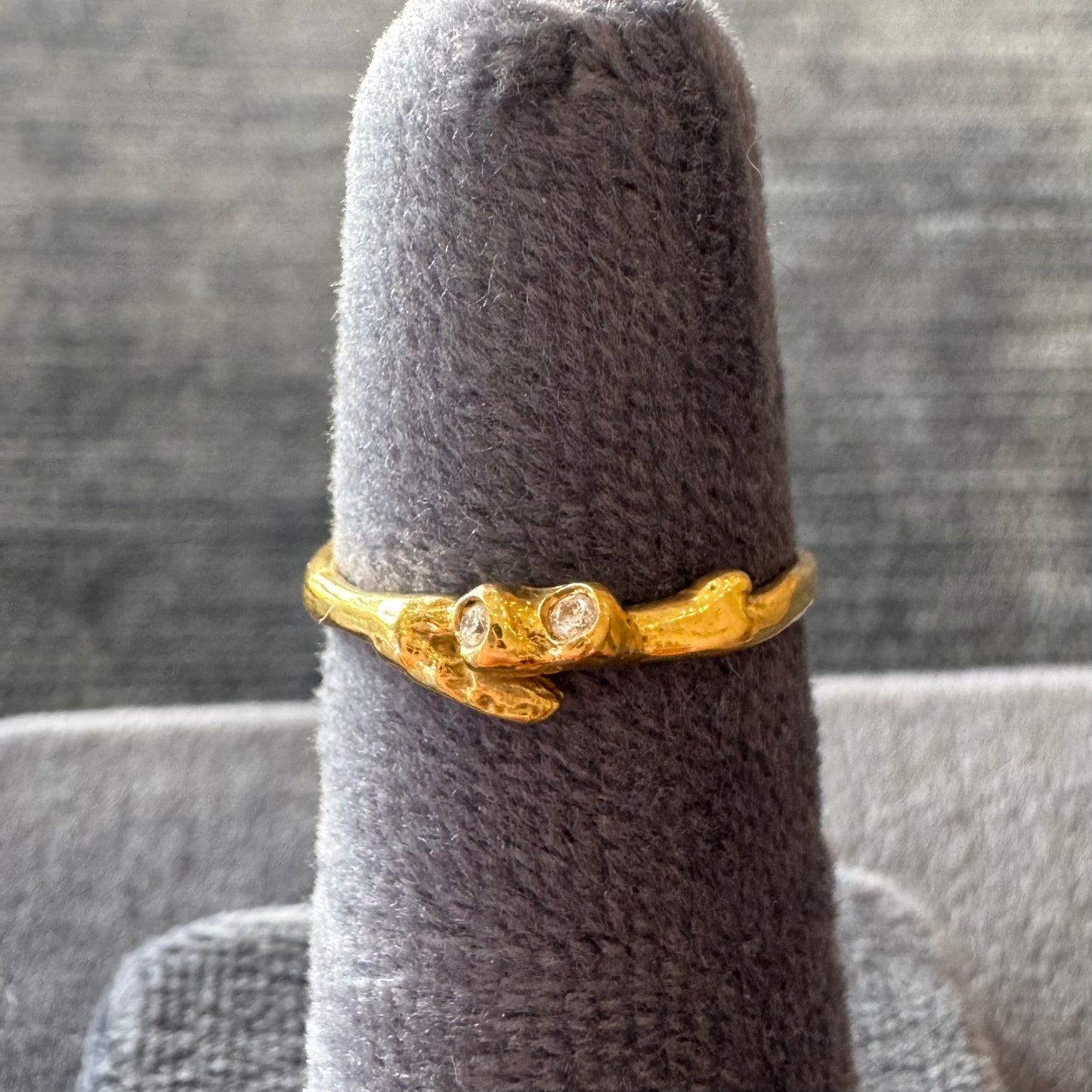 diamond budded branch ring (small)
