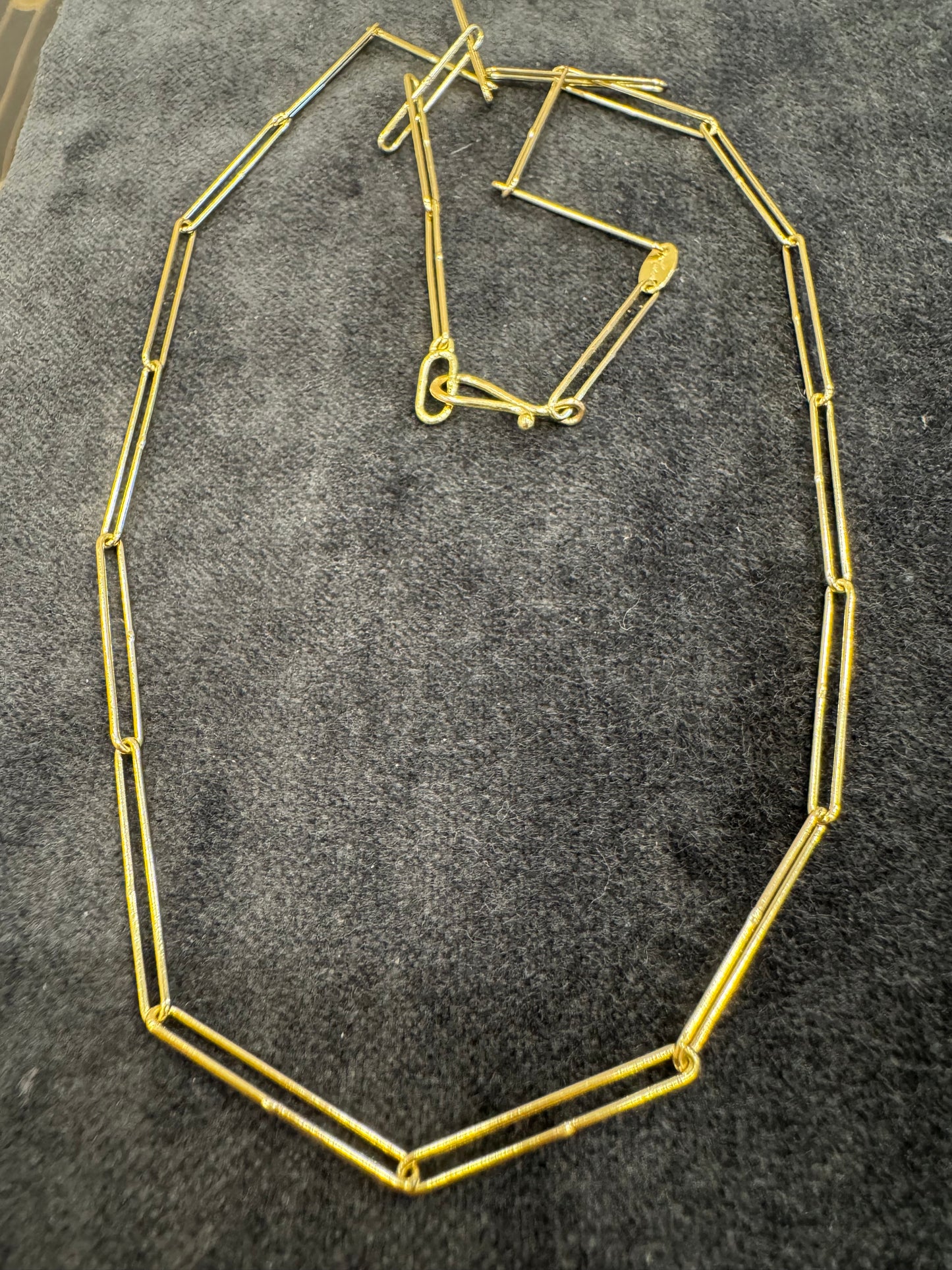 extra elongated silk necklace