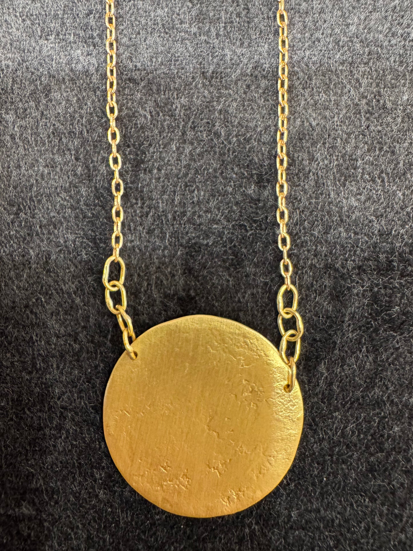paper moon necklace