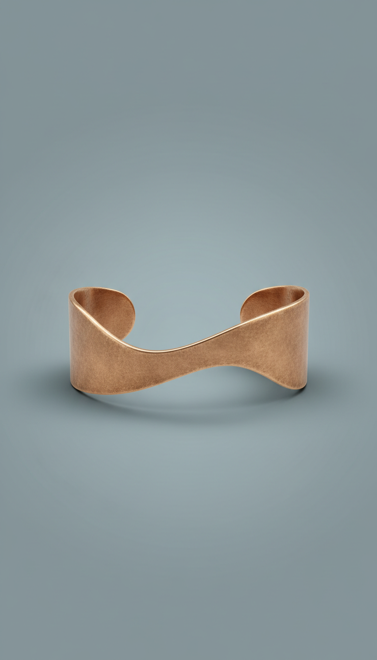 Modern Artisan Cuff Bracelet