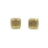 diamond slice earrings