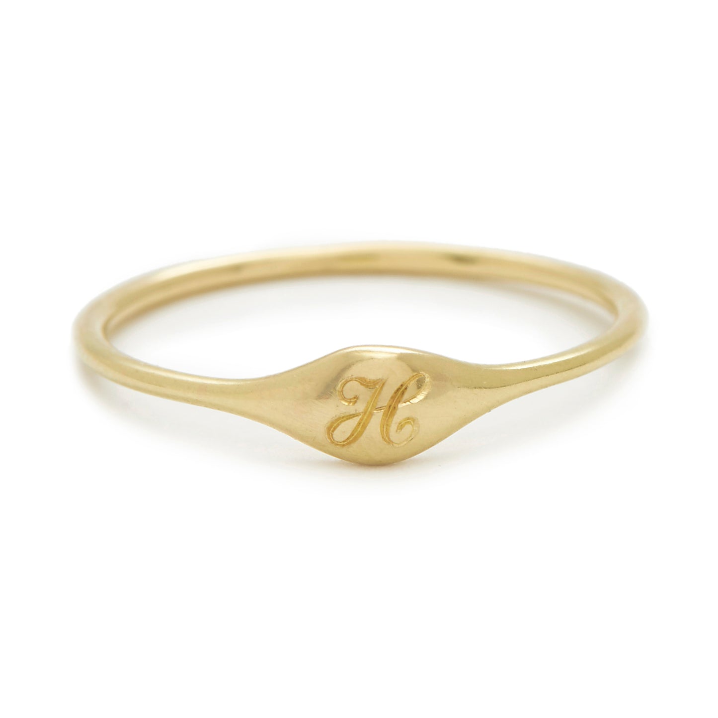 mini carved signet ring