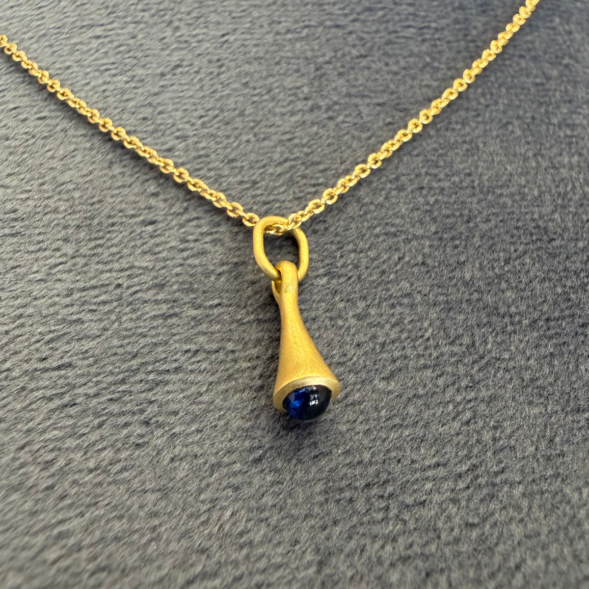 sapphire city drop pendant