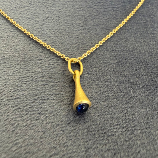 sapphire city drop pendant