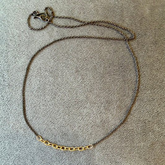 murmur necklace - two tone