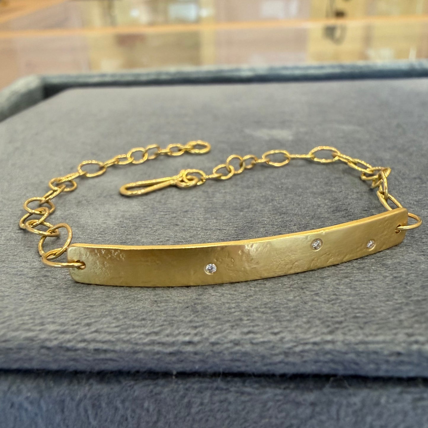 diamond ID bracelet