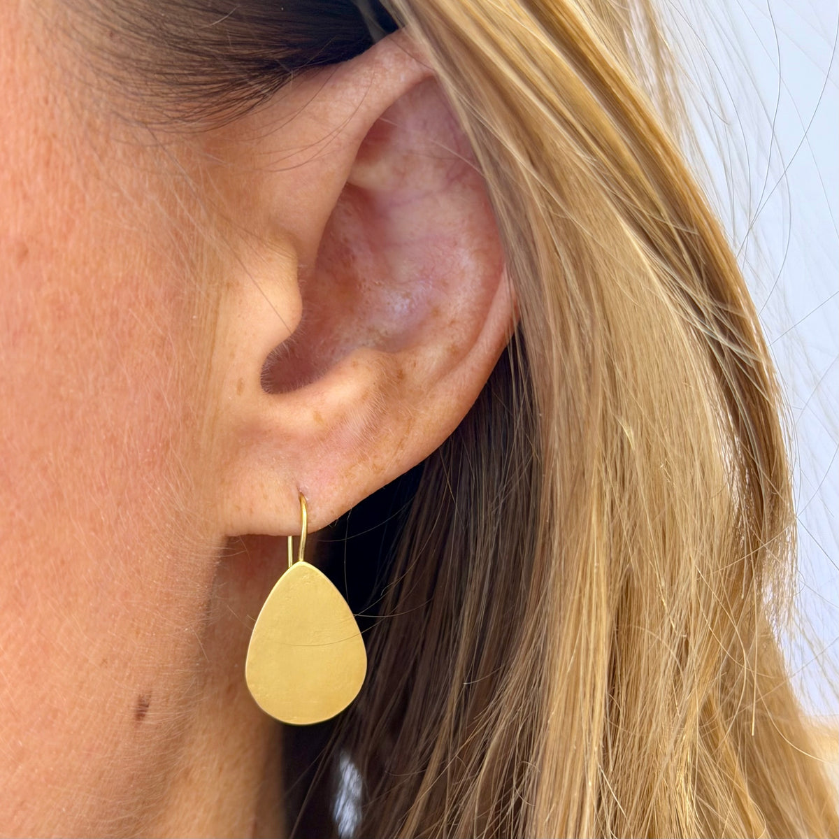 large parchment teardrops