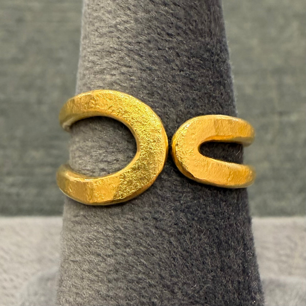 double forged loop ring