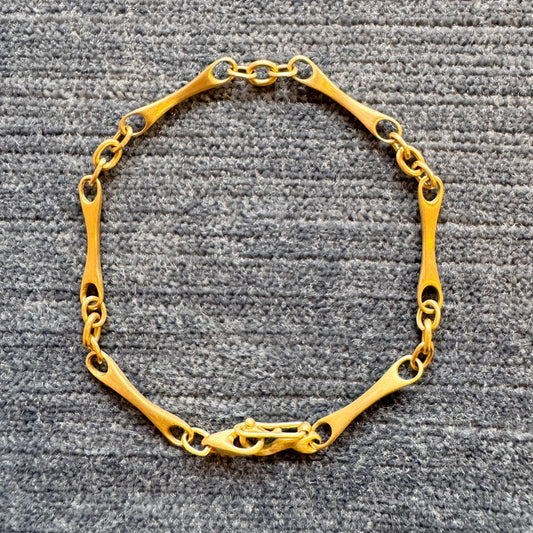 city bar link bracelet