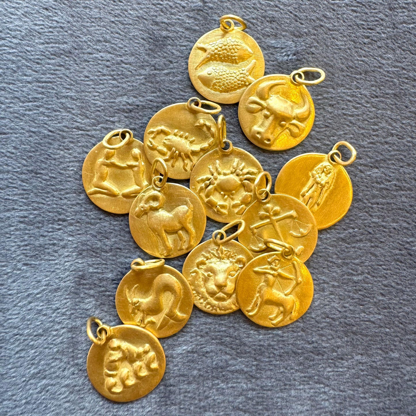 zodiac charm