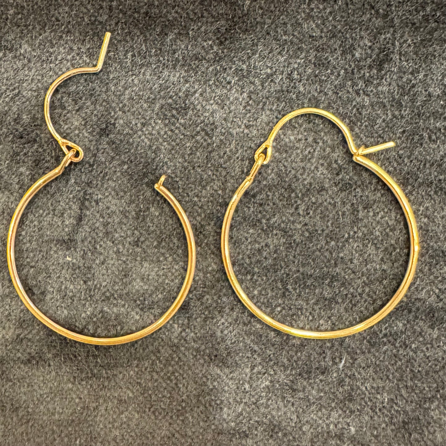 valance hoop earrings - small