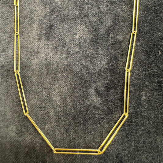 extra elongated silk necklace
