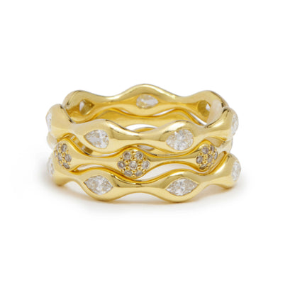 diamond shape eternity - marquise